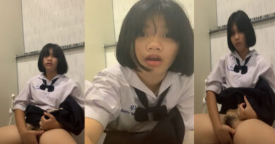 คลิปโป้นักเรียนไทย ตั้งกล้องถ่ายตัวเองเบ็ดหีในห้องน้ำโรงเรียนคาชุดตอนพักเที่ยง
